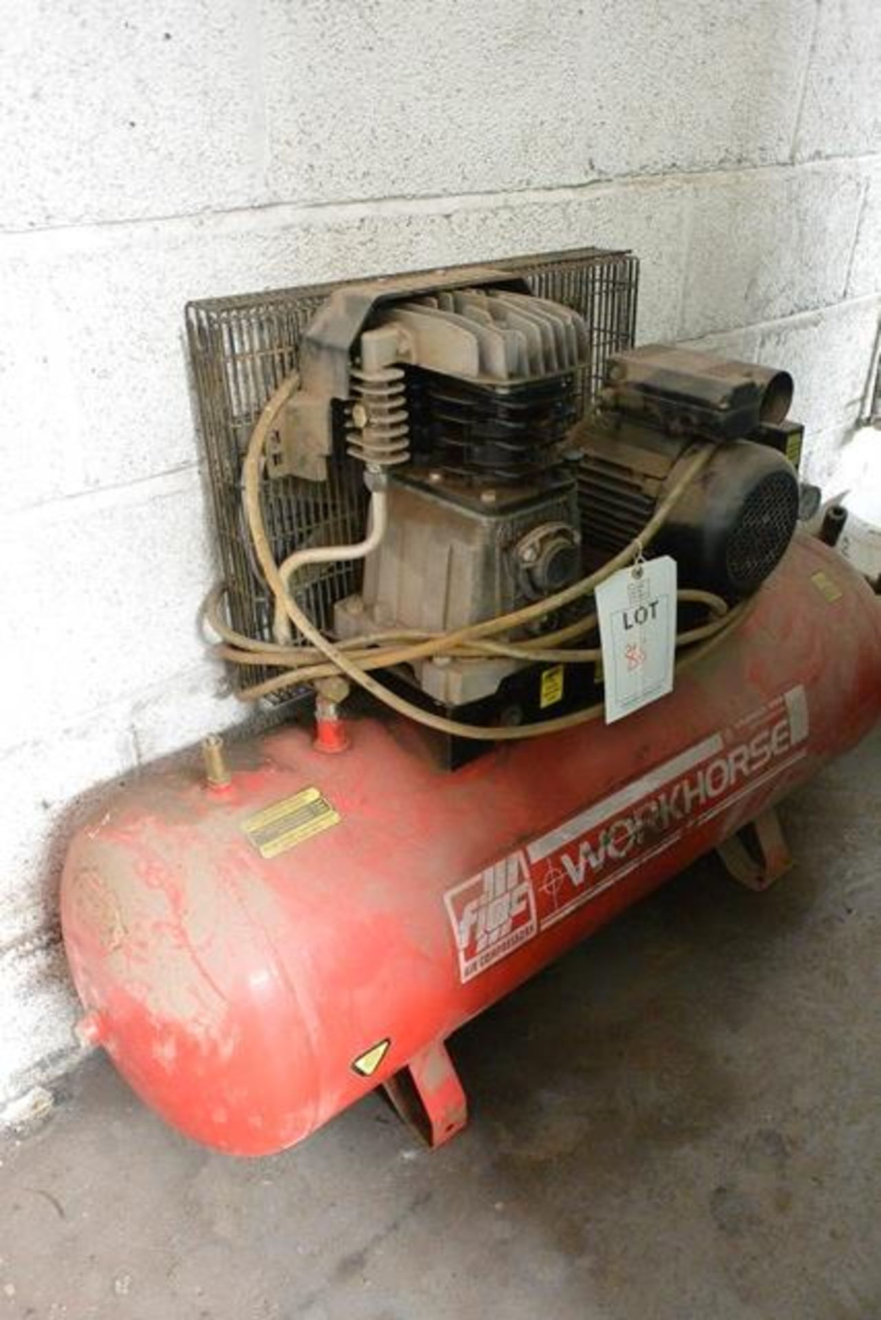 Fiac Workhorse receiver mounted air compressor, model WR3HPXX15051EC, serial no. 828929 (2015)