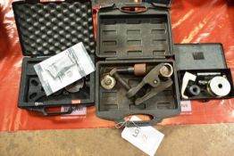 Laser front bearing removal tool and two various ball joint tools (completeness unknown)