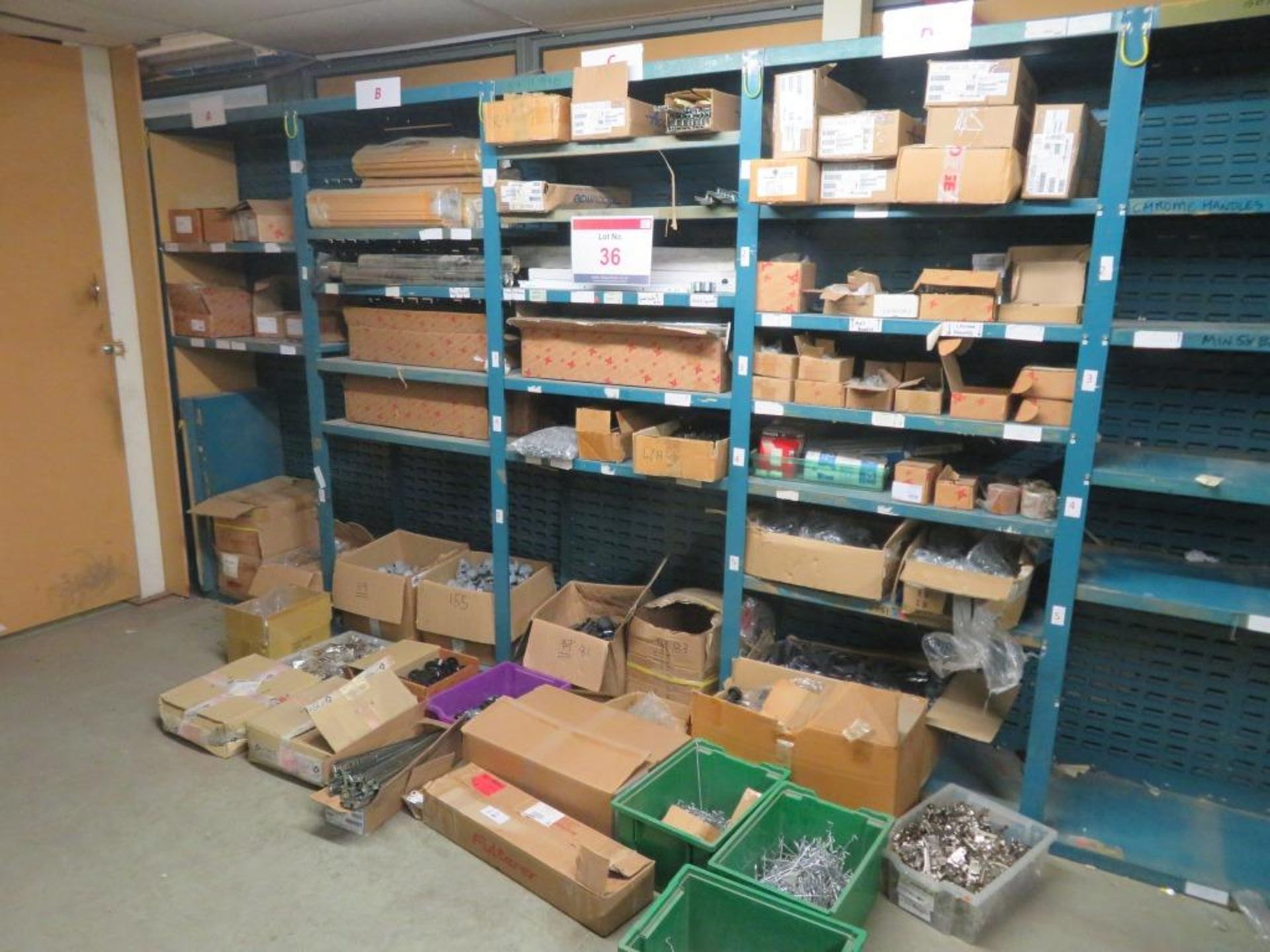 Assorted furniture parts and fittings
