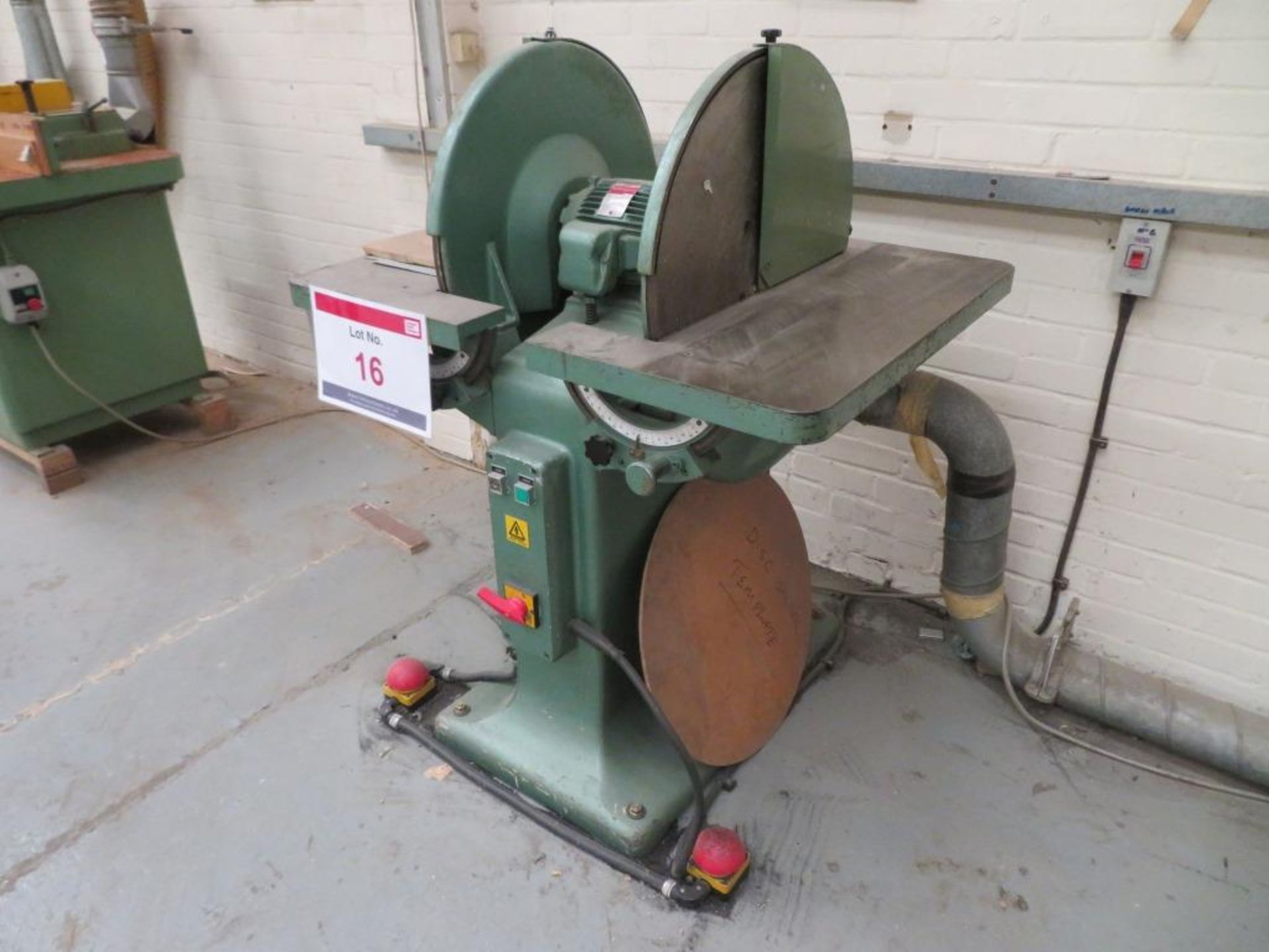 Phillipson BP vertical disk sander. NB. A work Method Statement and Risk Assessment must be provided - Image 3 of 3