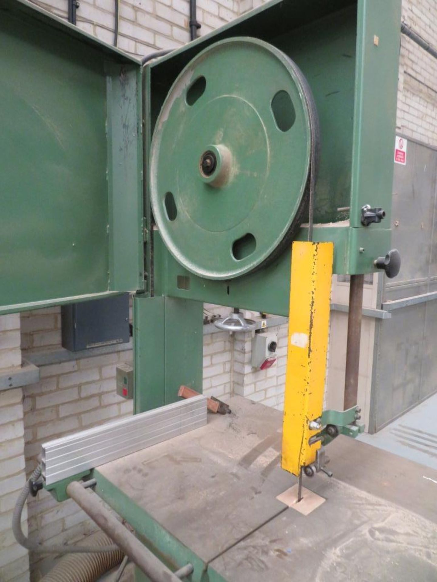 Wadkin Bursgreen bandsaw, Serial No. C7.86831. NB. A work Method Statement and Risk Assessment - Image 3 of 3