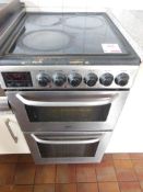 ZANUSSI ELECTROLUX domestic cooker with 4 ceramic ring hob, grill oven and fan oven