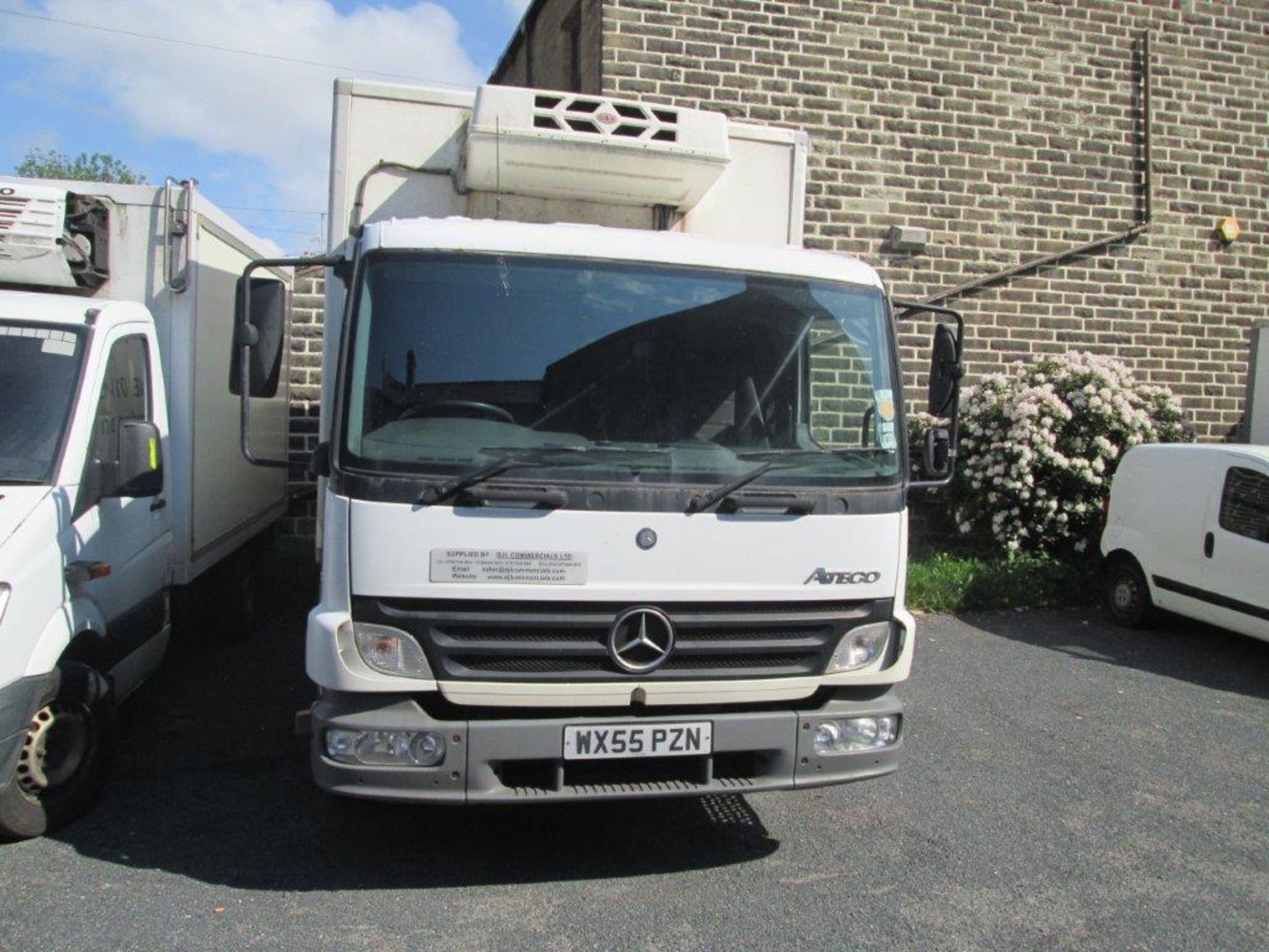 Mercedes 815 7.5 tonne refrigerated 2 axle rigid box wagon, Registration no. WX55 PZN, First - Image 2 of 7