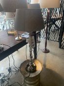 1 x Lombok Bola design nickel table lamp (RRP £135)