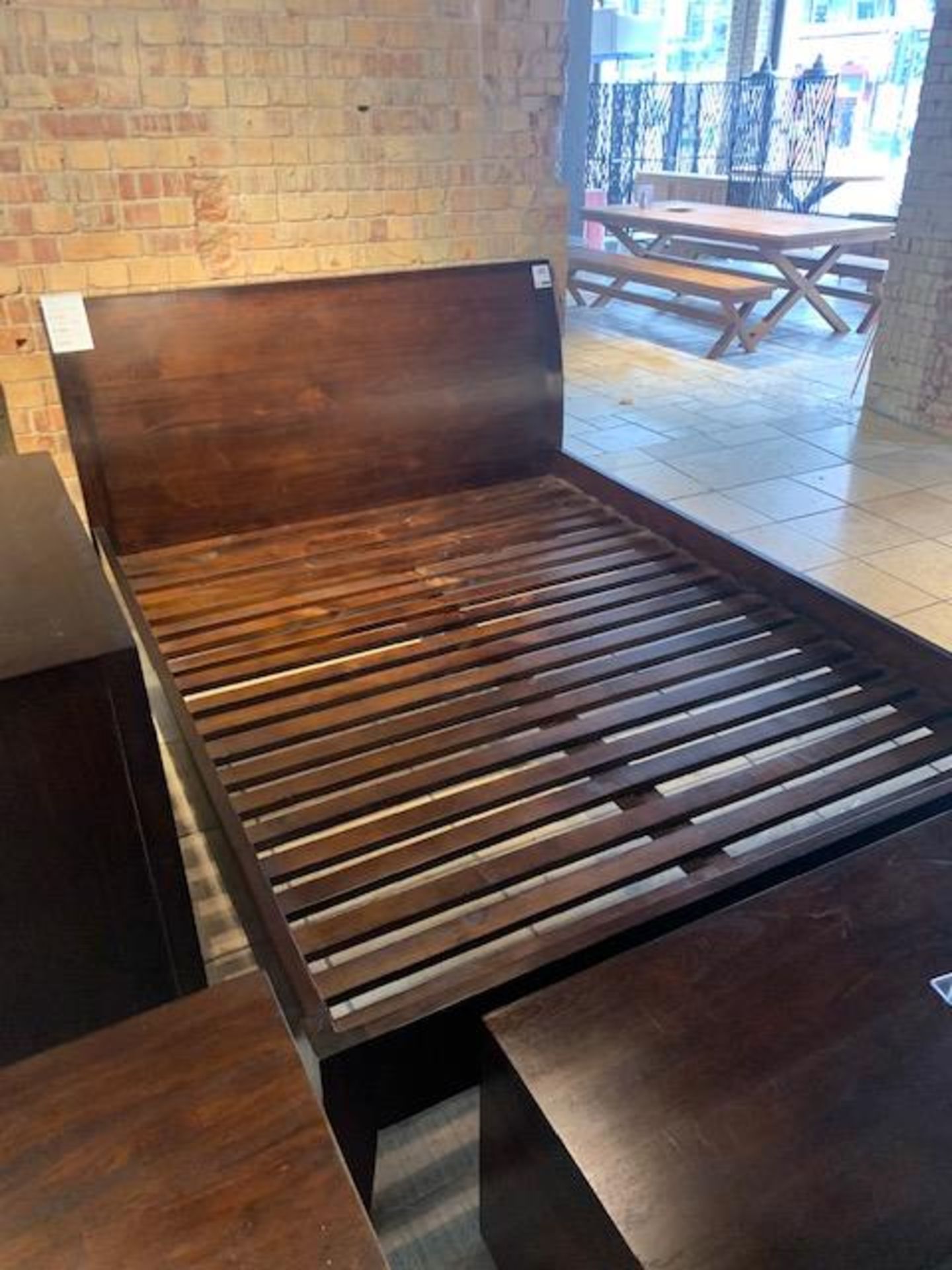 Lombok Seba bed W166cm D223cm H108cm RRP £1865 - Image 2 of 5