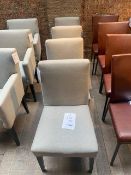 Four Lombok Avery dining chairs with Lombok fabric (RRP £230 each) RRP £920