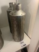 2 x Small Argo vases (RRP £65 each) (RRP £130)