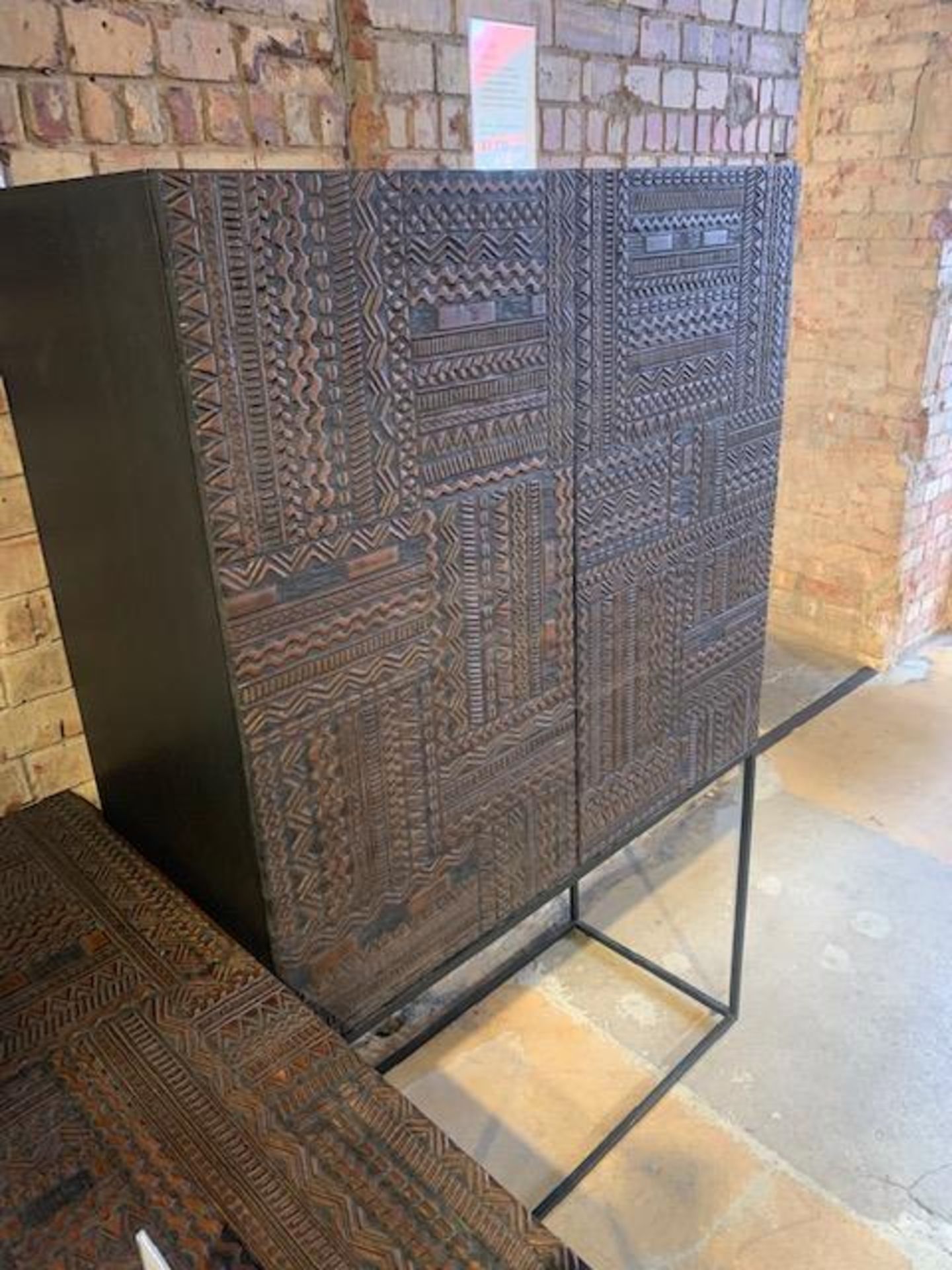 Lombok Radhi Cabinet W100cm D45cm H160cm RRP £3570 - Image 4 of 5