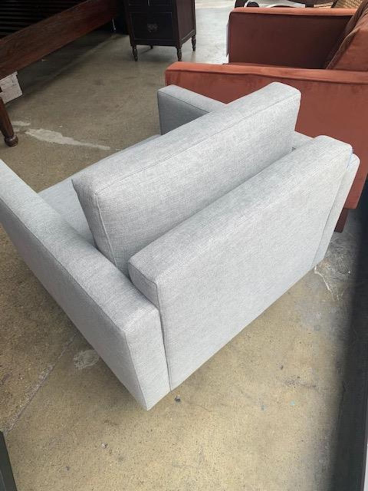 Swyft Grey Armchair - Image 3 of 4