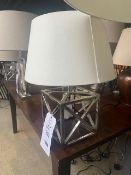 2 x Lombok Tara design table lamps (RRP £135 each) (RRP £270)