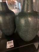 2 x Large Howes Vases (RRP £65 each) (RRP £130)