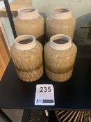 2 Small & 2 Large Rae vases (RRP £140 each) (RRP £280)