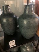 2 x Large Howes Vases (RRP £65 each) (RRP £130)