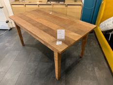 Lombok Sumatra Dining Table W160cm D90cm H78cm RRP £1020