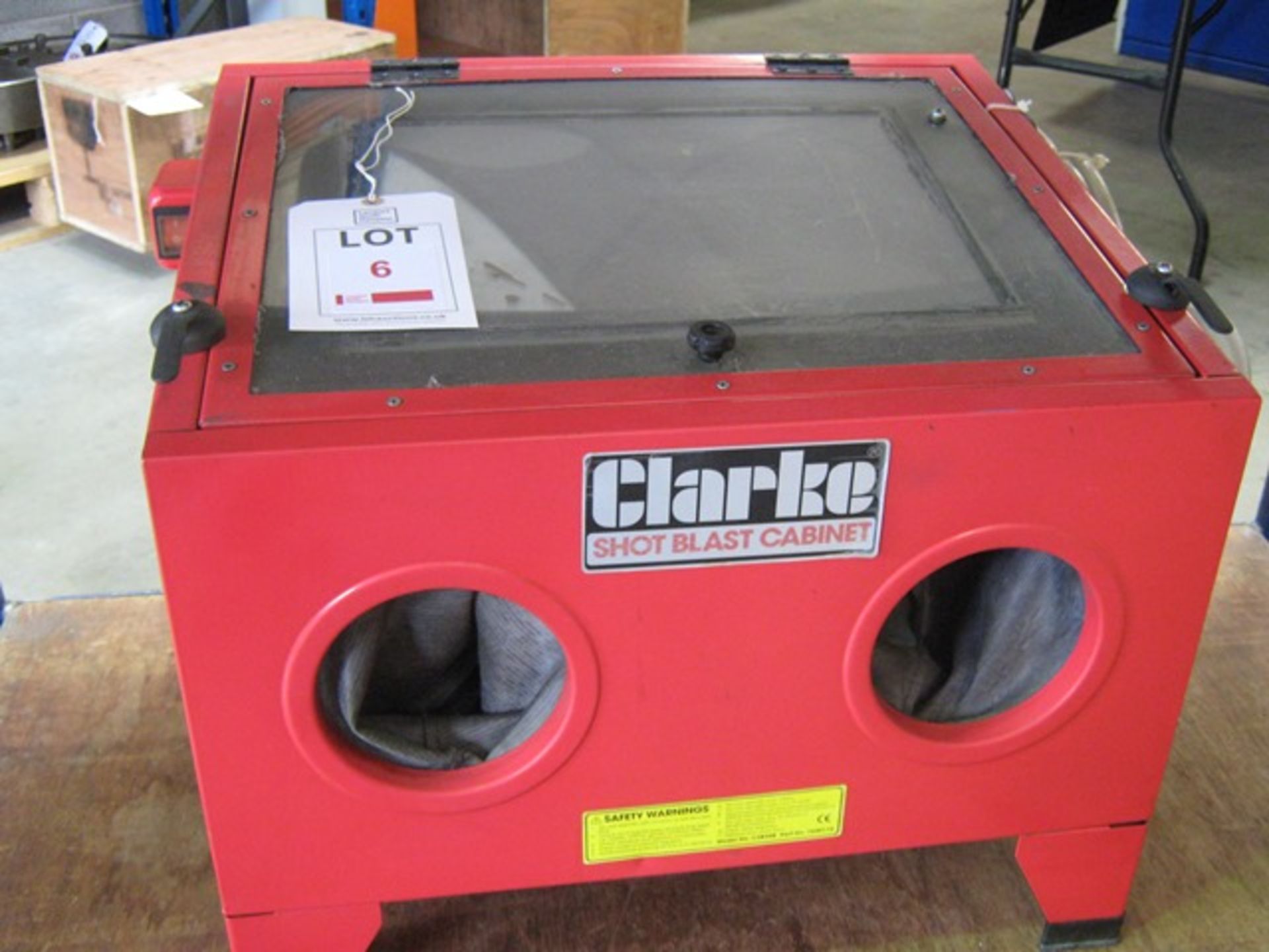 Clarke Shot Blast Cabinet