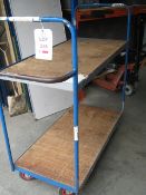 Four Wheel work trolley