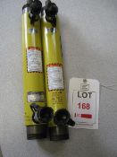 2 x Enerpac hydraulic cylinders ERD910