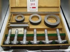 Shardlow-Imicro bore gauges 1.6" to 4" with setting rings