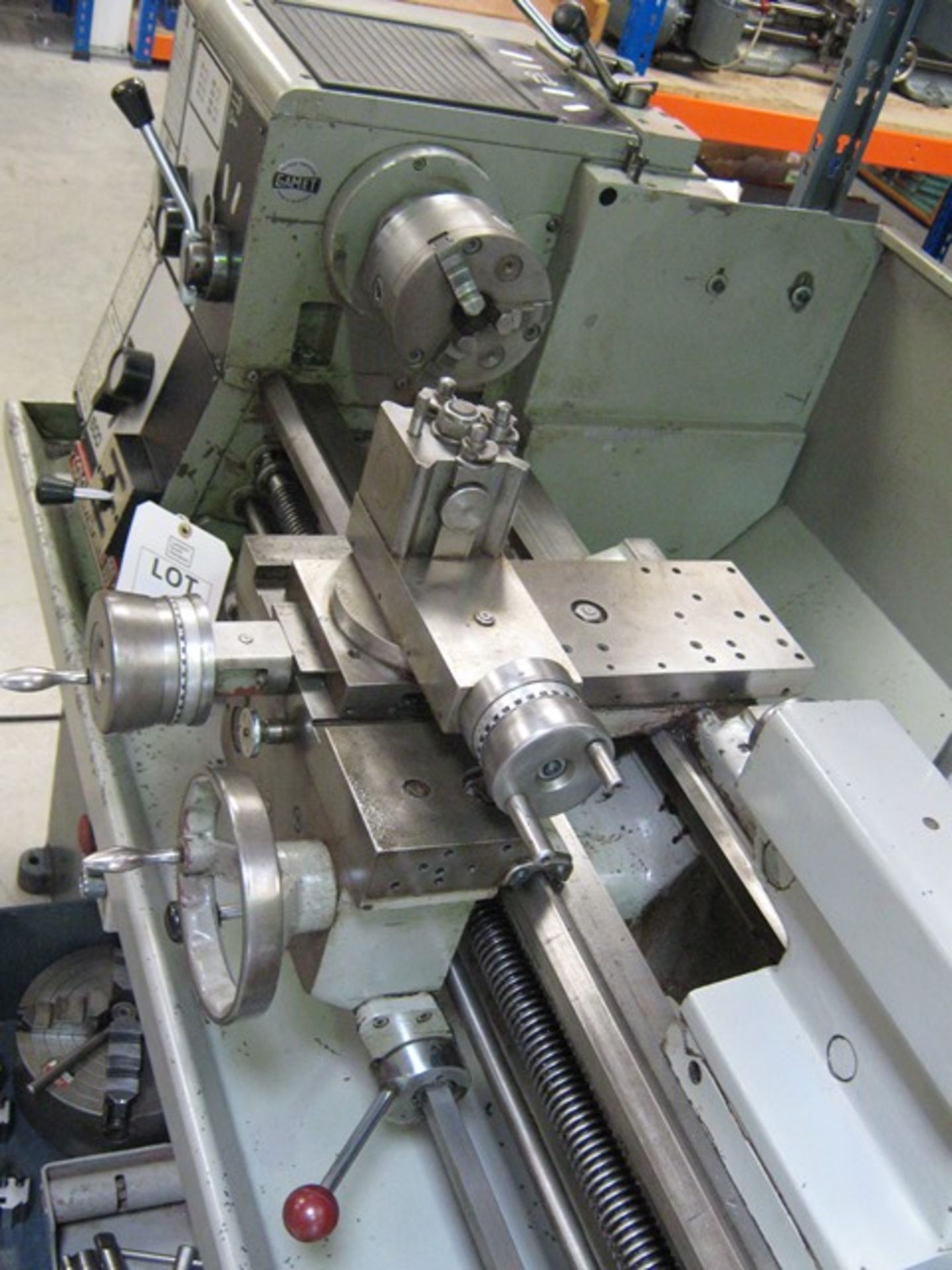 Colchester Batham 800 Lathe, Mc. No.2/0014/02299 with 3 and 4 Jaw Chuck, quick change toolpost,415V - Image 3 of 5