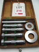 Shardlow-Imicro bore gauges .8" to 1.6" with setting rings