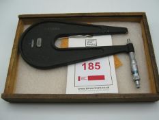 Moore and Wright deep throat micrometer 0 -1"