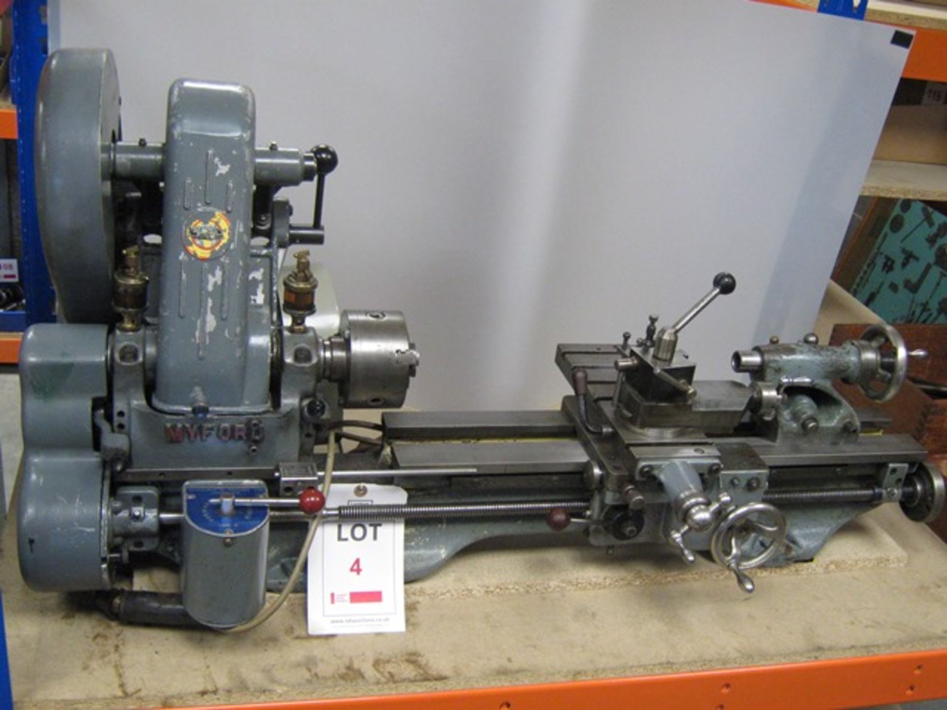 Myford ML7 Bench Lathe serial number K35067, 240V with 2 x boxes of accessories