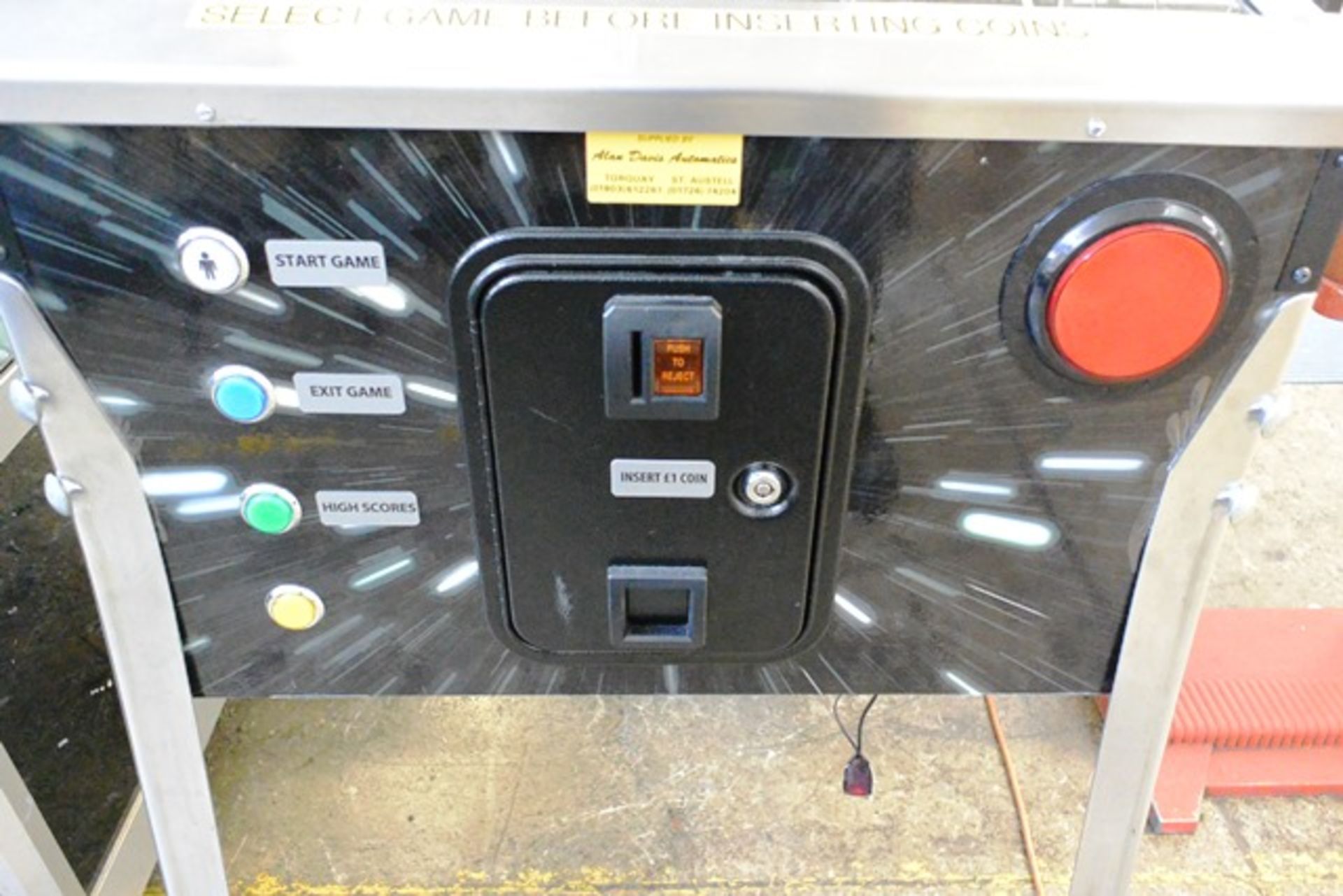 Digital Pinball Arcade, pay to play machine with twin displays, with remote (please note: no keys - Image 2 of 3