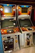 Two Electrocoin "Golden Tee Line" machines, sold as spares or repairs only, out of commission (