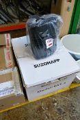 Four boxed Suzohapp, model SAS-3 wall mountable speakers