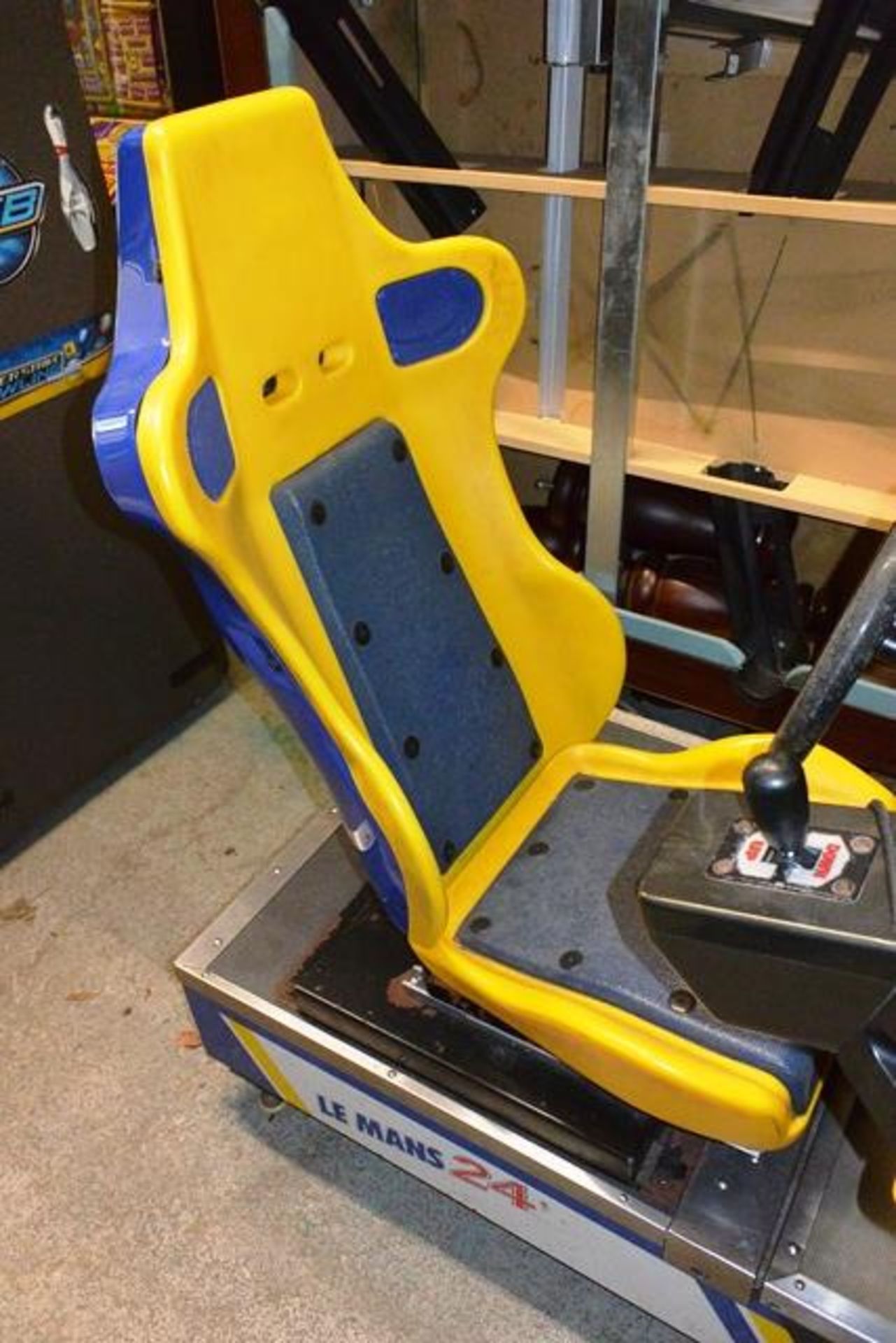 SEGA Manufacturing Division Lemons twin racing style arcade game (Please note: this machine is - Image 2 of 3