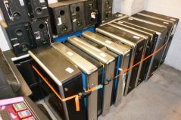 Fourteen assorted NSM/Sound Leisure digital jukeboxes, sold as spares/repairs (located in lower