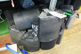 Quantity of various used speakers, located under bench (Lot 152) (please note: working condition