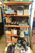 Contents of six shelf bay of racking (racking excluded) to include various coin/note dispensing unit