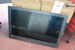 Veltech LCD monitor, circa 32" (working condition unknown)