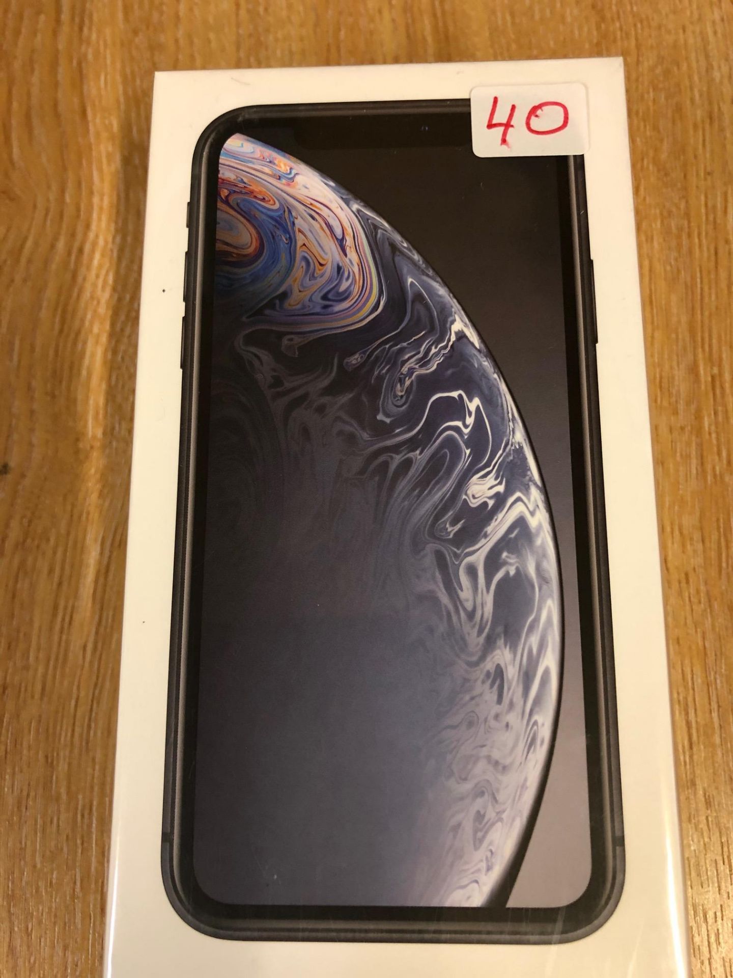 Apple iPhone XR Black 64Gb Unused unopened & boxed in original cellophane to include Earpods with - Image 3 of 4