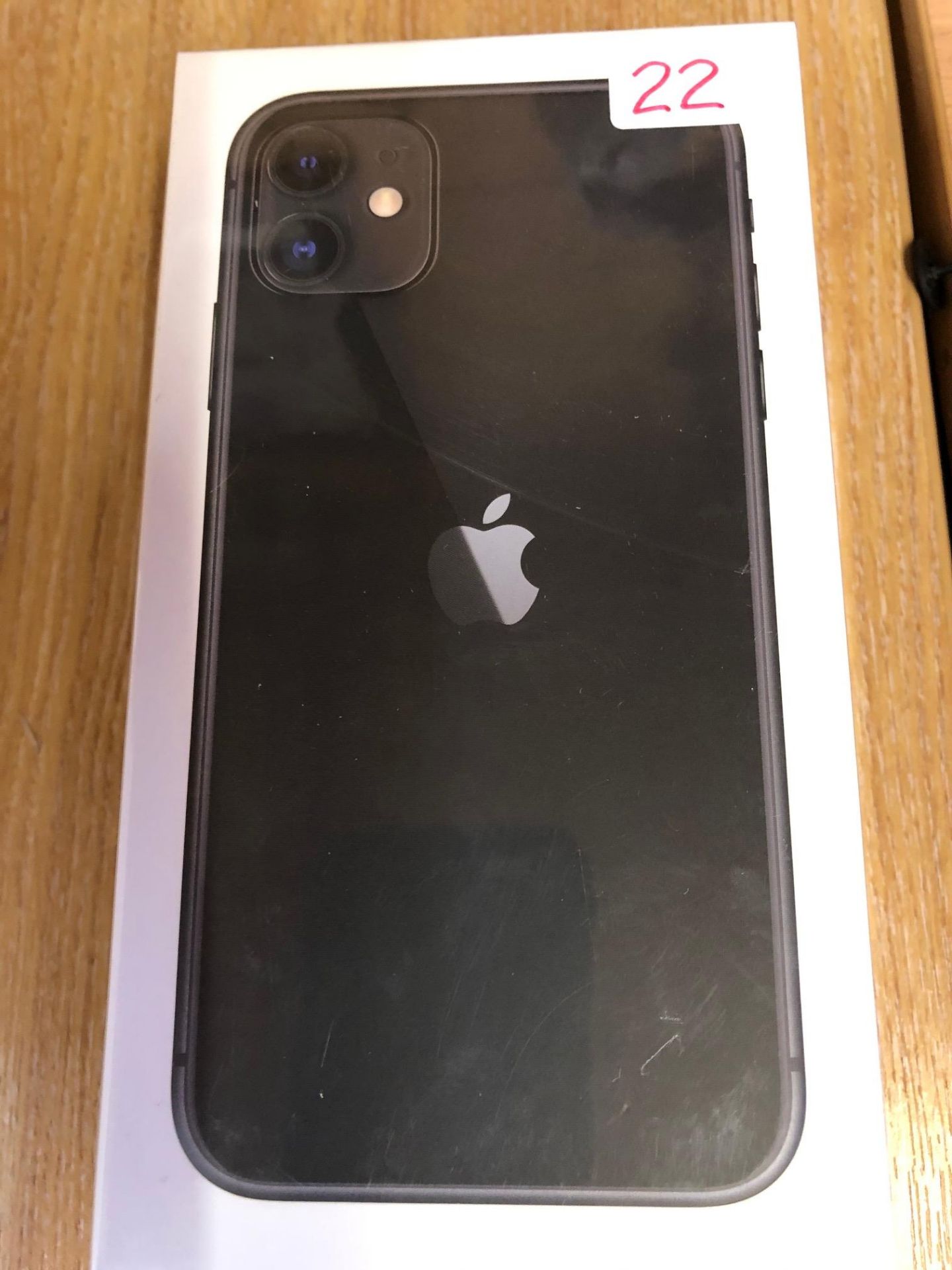 Apple iPhone 11 Black 64Gb Unused unopened & boxed in original cellophane to include Earpods with - Image 3 of 4