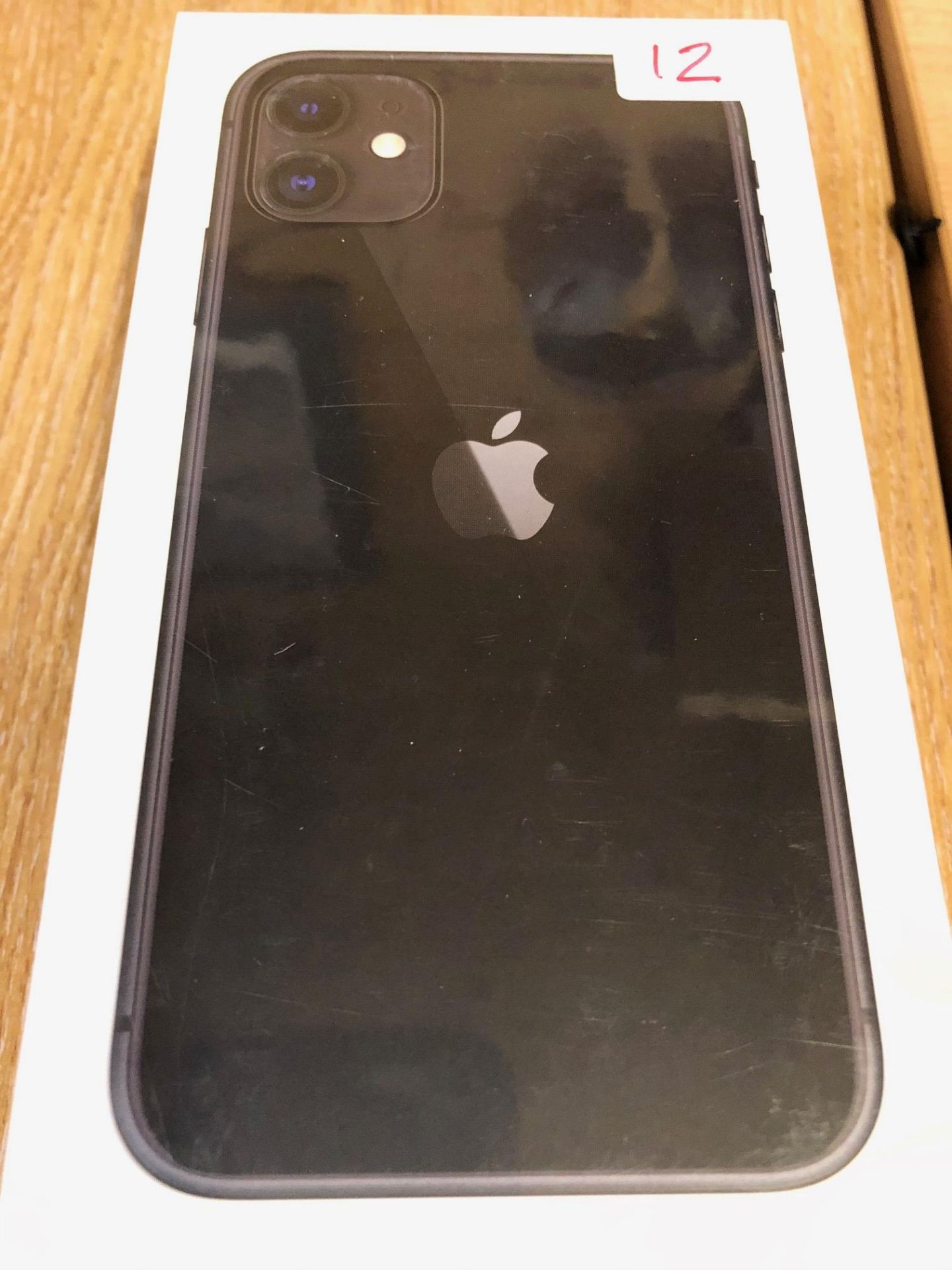 Apple iPhone 11 Black 64Gb Unused unopened & boxed in original cellophane to include Earpods with - Image 3 of 4