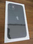 Apple iPhone 11 Black 64Gb Unused unopened & boxed in original cellophane to include Earpods with