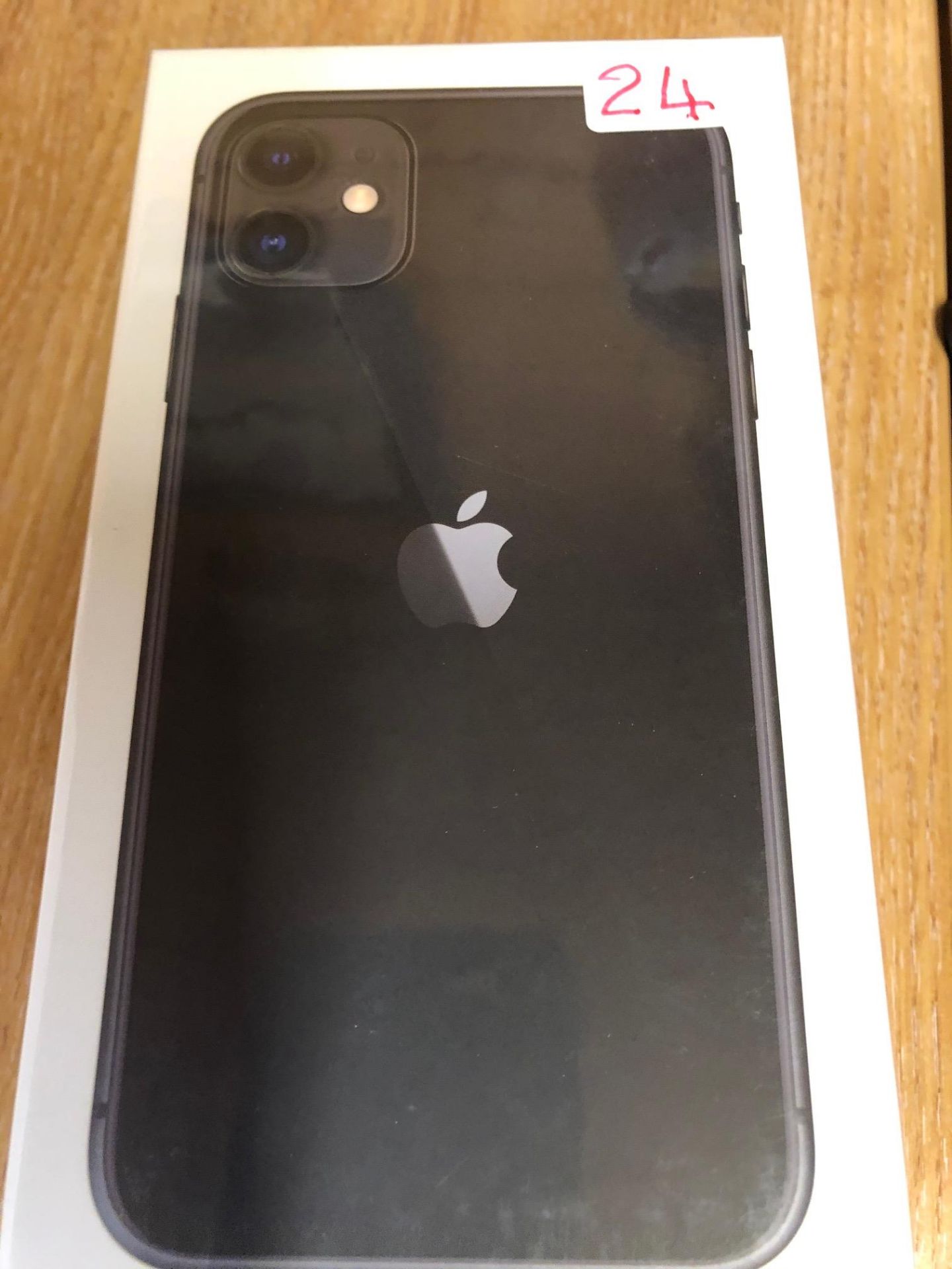 Apple iPhone 11 Black 64Gb Unused unopened & boxed in original cellophane to include Earpods with - Image 3 of 4