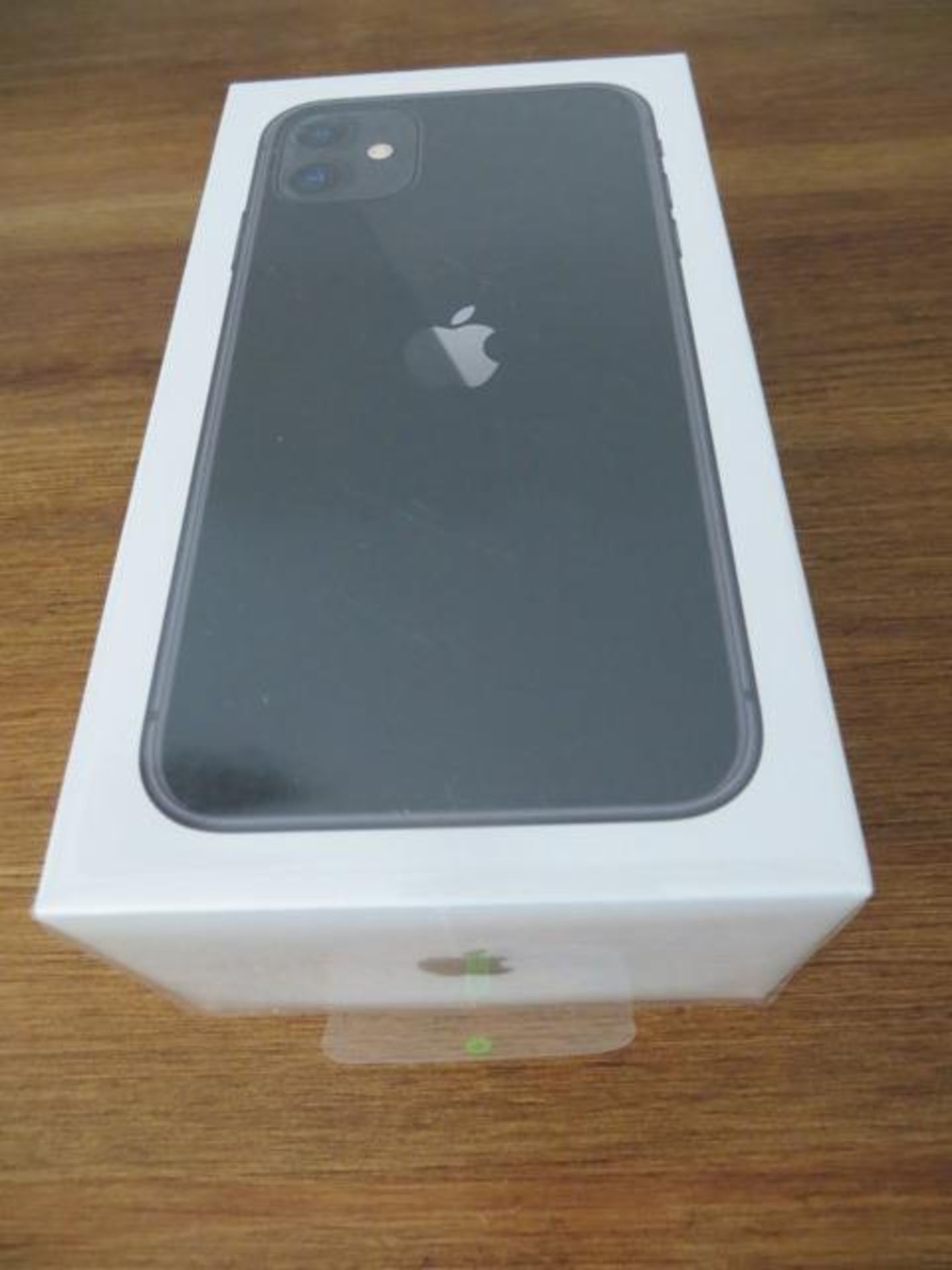 Apple iPhone 11 Black 128Gb Unused unopened & boxed in original cellophane to include Earpods with