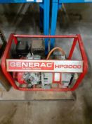 Generac HP 3000 generator / 2.7 KW, s/n 5580014