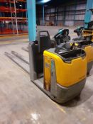 Jungheinrich ECE 225 electric order picker pallet truck, s/n 91613927, year 2017, with battery &