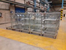 Quantity 31 - Folding metal roll cages