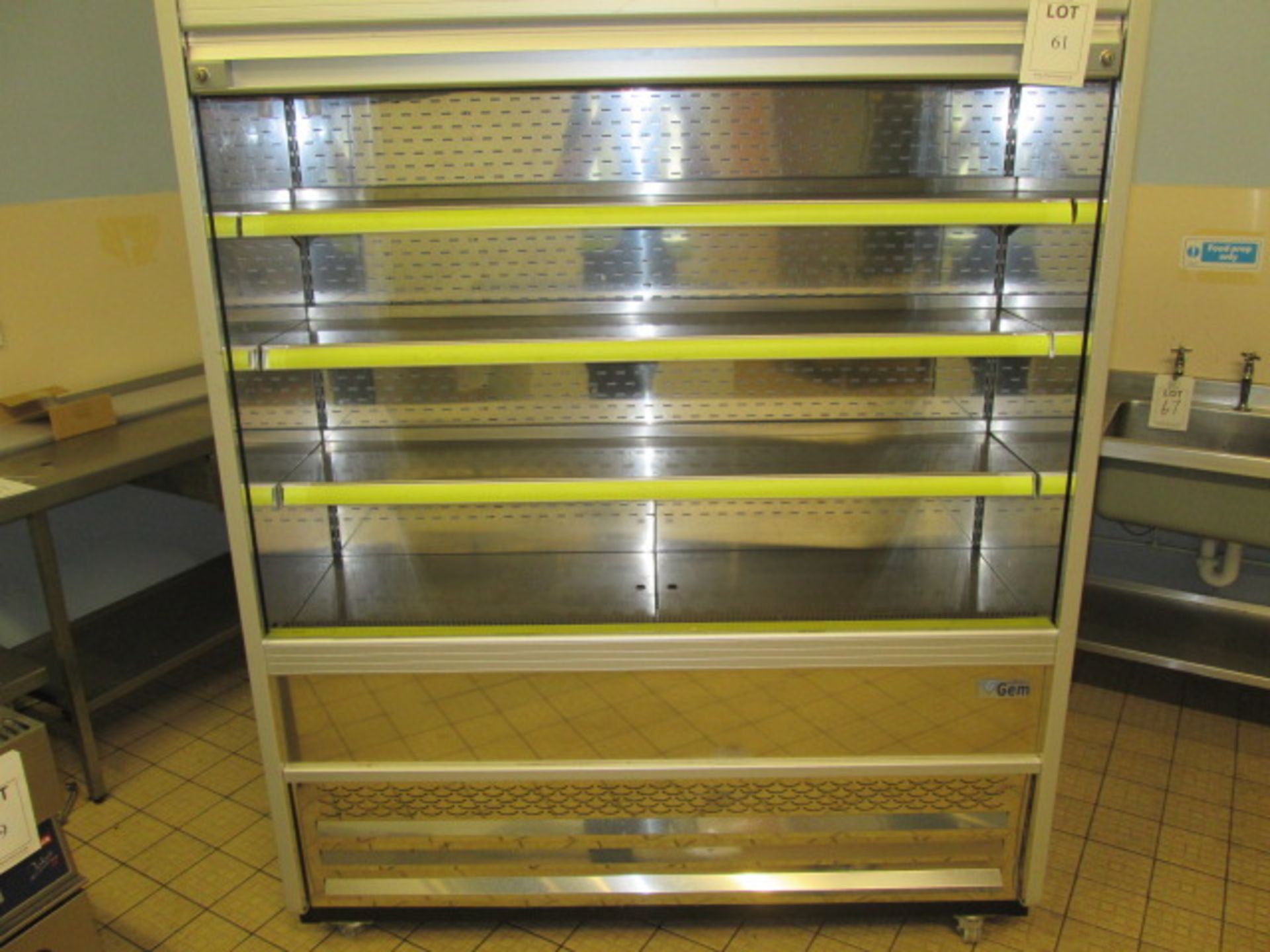 Williams GEM Model C150 s.c.s. roller fronted refrigerated display cabinet, s/n 091290 - Image 5 of 5