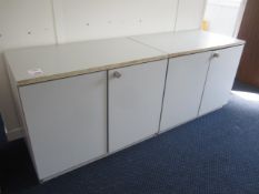 2 x lockable storage cupboards, 4 x assorted bookcases,Located at main school,** Located at Shapwick