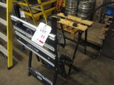 2 x assorted folding workbenches** Located at Stoneford Farm, Steamalong Road, Isle Abbotts, Nr