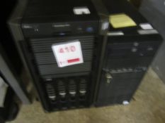 Dell EMC PowerEdge T440 and HP Proliant ML110 G7 servers,** Located at Stoneford Farm, Steamalong