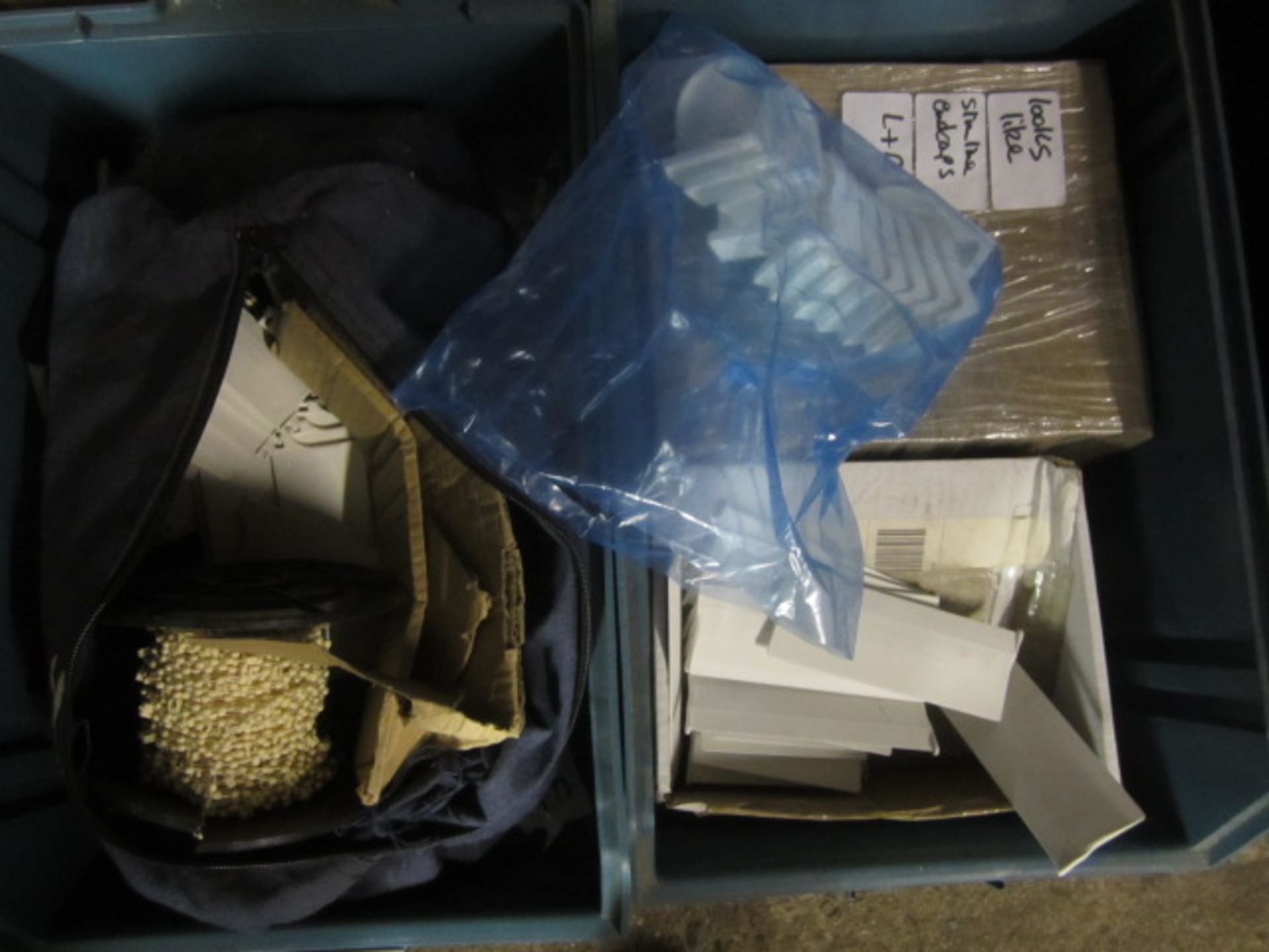 Approximately 20 boxes of assorted blind consumables including Braid, tie back hooks, Louvolite - Image 13 of 14