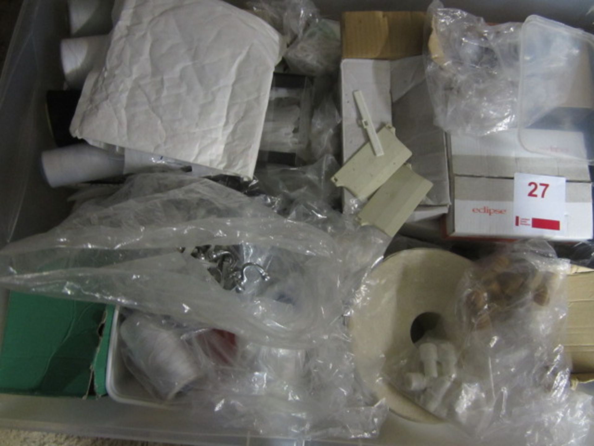 Approximately 20 boxes of assorted blind consumables including Braid, tie back hooks, Louvolite - Image 6 of 14