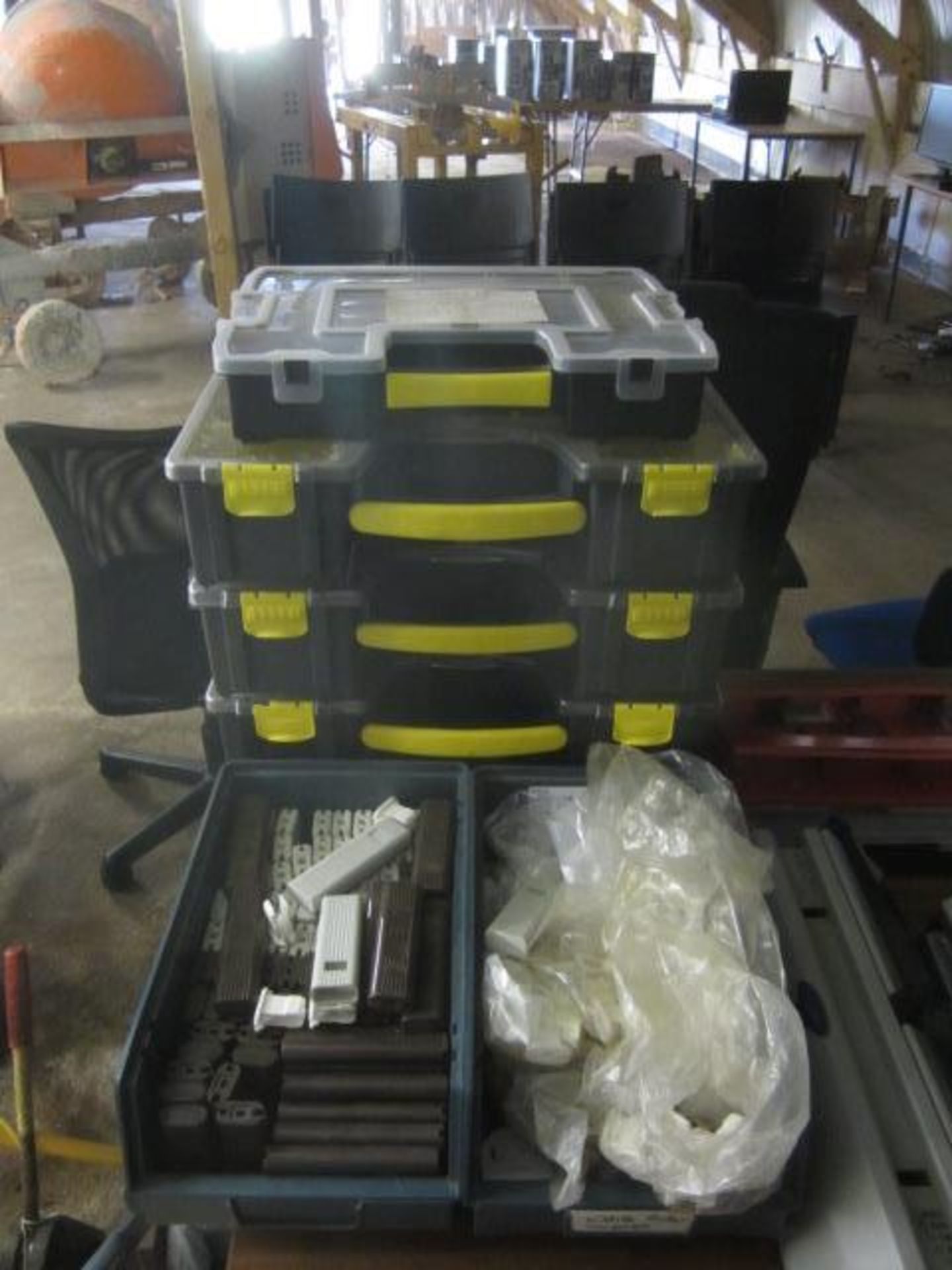 Approximately 20 boxes of assorted blind consumables including Braid, tie back hooks, Louvolite - Image 3 of 14